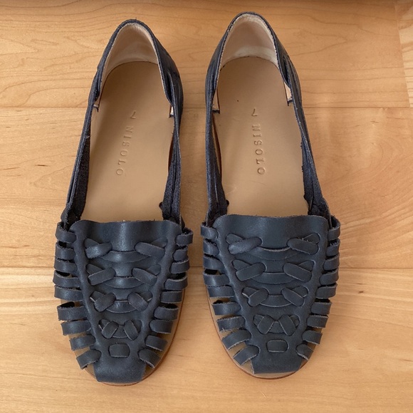 Nisolo huaraches in indigo (never worn) - Picture 2 of 3
